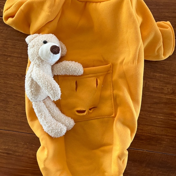 NWT Cute Puppy outfit with Removable Bear Toy - Picture 3 of 6